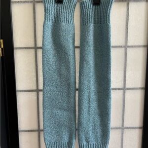 Blue & Purple sparkly Leg Warmers